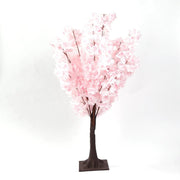 3 ft Artificial Cherry Blossom Tree Centerpiece with Metal Base ARTI_TREE_CHR02_3_046