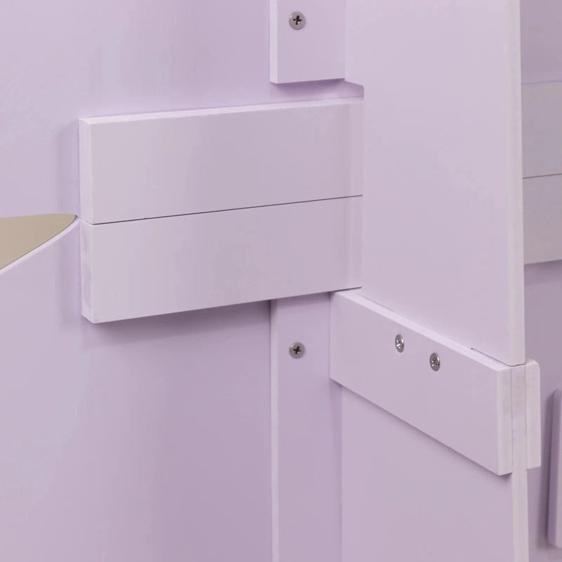 3 ft Butterfly Foamboard Stand - White and Gold