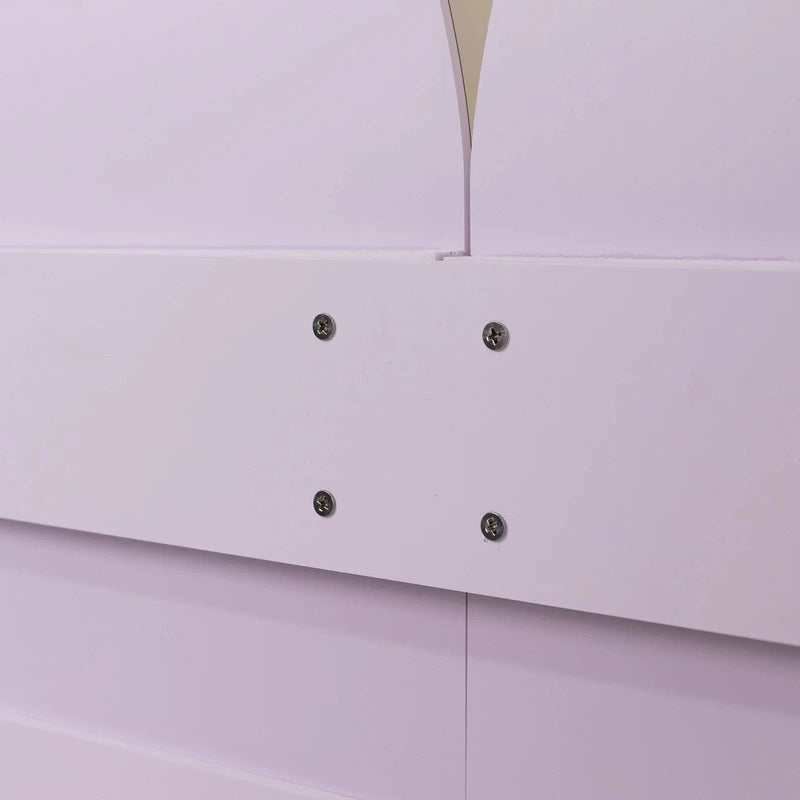 3 ft Butterfly Foamboard Stand - White and Gold