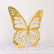 3 ft Butterfly Foamboard Stand - White and Gold