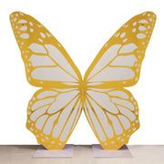 3 ft Butterfly Foamboard Stand - White and Gold BKDP_BUT_ACRY_6_WHTGD