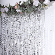 3 ft x 6 ft Metallic Wavy Foil Fringe Backdrop Curtain
