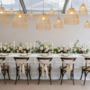 3 Handwoven Rattan Pendant Light Shades - Natural CHDLR_HANG04_WAV02_SET3_NAT