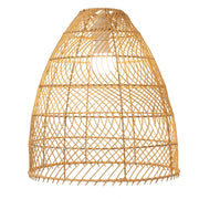 3 Handwoven Rattan Pendant Light Shades - Natural CHDLR_HANG04_WAV02_SET3_NAT
