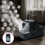 3-in-1 Fog Bubble Machine 450W with Wireless Remote - Black BUBB_PUMP03_SMG