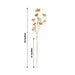 3 Metallic 17" Artificial Rose Flower Sprays - Gold ARTI_METLIC23_GOLD