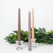 3 pcs 11" tall LED Flameless Taper Candles Lights