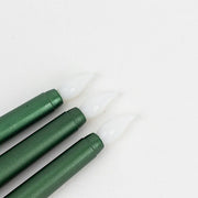 3 pcs 11" tall LED Flameless Taper Candles Lights