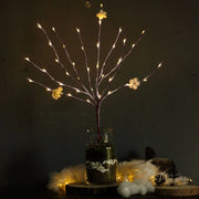 3 pcs 31" tall Branches with 60 LED Lights - White
