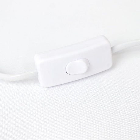 3 Plug-in 6 ft Pendant Light Cords Hanging Lamp Sockets - White LED_CORD01_6FT_WHT
