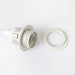 3 Plug-in 6 ft Pendant Light Cords Hanging Lamp Sockets - White LED_CORD01_6FT_WHT