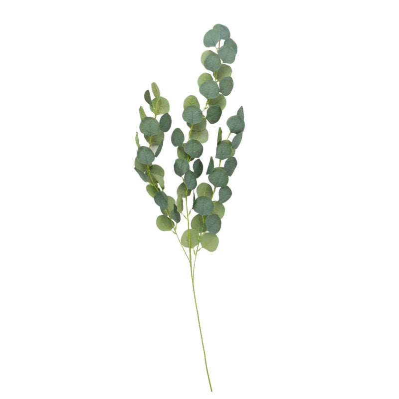 3 Realistic 41" Silk Eucalyptus Hanging Artificial Plant Stems - Green ARTI_GRN_15_01