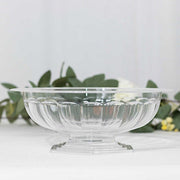 3 Round 10" Roman Style Footed Compote Bowl Flower Vase