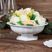 3 Round 10" Roman Style Footed Compote Bowl Flower Vase