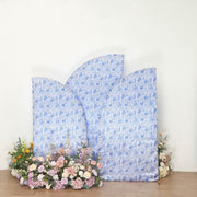 3 Satin Chiara Backdrop Stand Covers