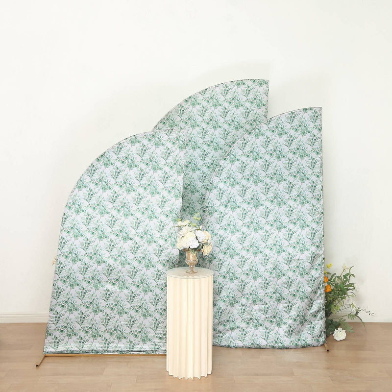 3 Satin Chiara Backdrop Stand Covers