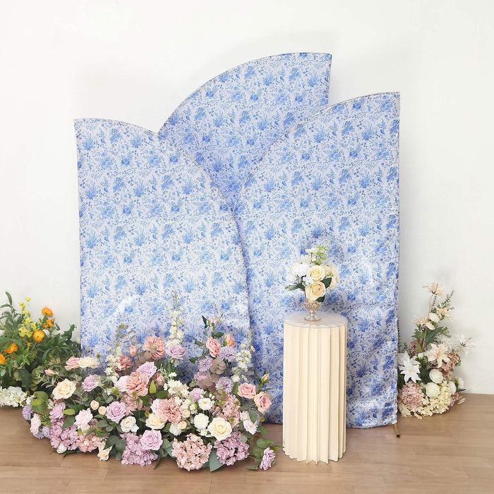 3 Satin Chiara Backdrop Stand Covers