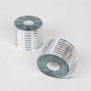 3 Self-Adhesive Glass Mirrors Mosaic Tiles - Silver DIA_GLAS01_SILV