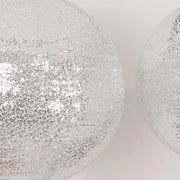 3 Shimmer Sequin Fabric Hanging Lanterns