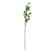 3 Stems 43" Artificial Green Petal Branches Leaf Sprays- Green ARTI_GRN_17_01