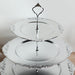 3-Tier 13" Round Plastic Cupcake Stand with Top Handle