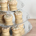 3-Tier 13" Round Plastic Cupcake Stand with Top Handle