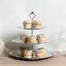 3-Tier 13" Round Plastic Cupcake Stand with Top Handle
