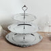 3-Tier 13" Round Plastic Cupcake Stand with Top Handle