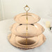 3-Tier 13" Round Plastic Cupcake Stand with Top Handle