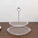 3-Tier 13" Round Plastic Cupcake Stand with Top Handle