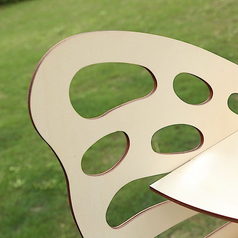 3-Tier Butterfly Wooden Cupcake Stand - Natural CAKE_WODBUT_24_NAT