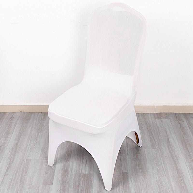 3-Way Open Arch Premium Stretch Spandex Banquet Chair Cover