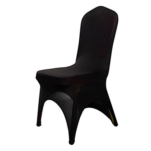 3-Way Open Arch Premium Stretch Spandex Banquet Chair Cover CHAIR_SPX_OPN_BLK