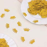 30 Glitter Princess Crown Paper Confetti