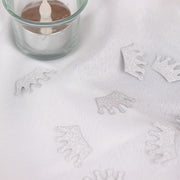 30 Glitter Princess Crown Paper Confetti
