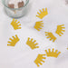 30 Glitter Princess Crown Paper Confetti