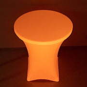 30" Neon Cocktail Table Cover Round Spandex Tablecloth