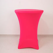 30" Neon Cocktail Table Cover Round Spandex Tablecloth