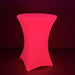 30" Neon Cocktail Table Cover Round Spandex Tablecloth
