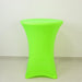 30" Neon Cocktail Table Cover Round Spandex Tablecloth