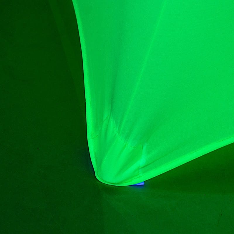 30" Neon Cocktail Table Cover Round Spandex Tablecloth