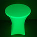 30" Neon Cocktail Table Cover Round Spandex Tablecloth