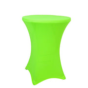 30" Neon Cocktail Table Cover Round Spandex Tablecloth TAB_COCK_NEON_APPL