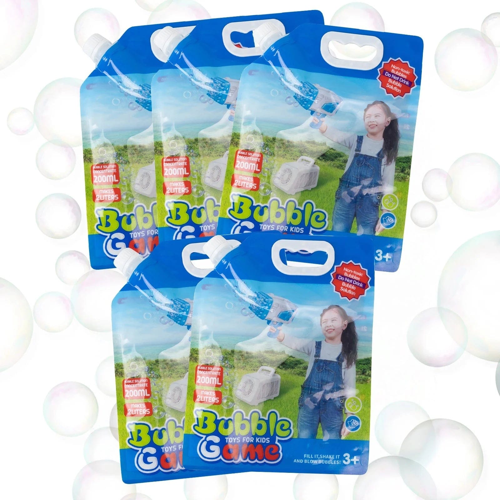 34 oz Bubble Liquid Concentrated Solution BUBB_REFILL_200ML