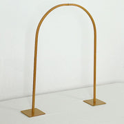 35" Metal Floral Chiara Arch Table Centerpiece with Rounded Top - Gold WOD_HOPMET06_36_GOLD