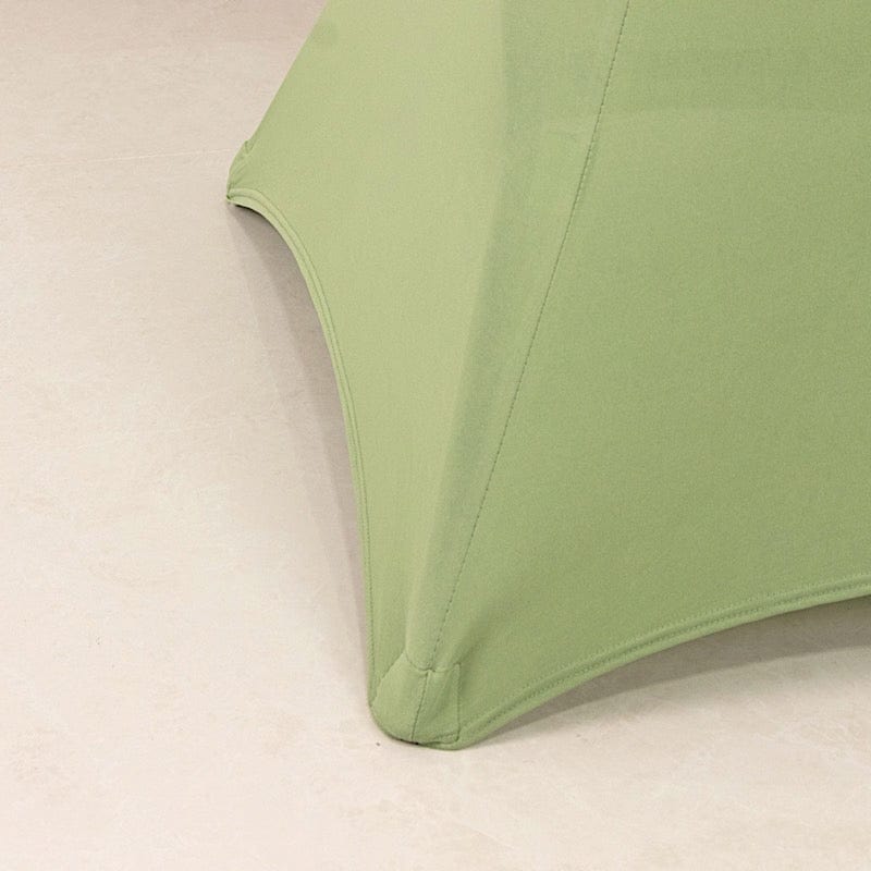 36" Elegant Spandex Cocktail Table Cover High Top Style