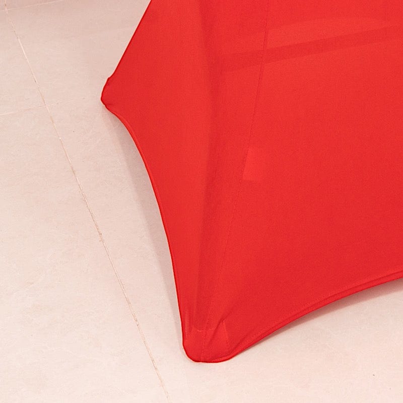 36" Elegant Spandex Cocktail Table Cover High Top Style