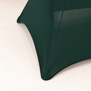 36" Elegant Spandex Cocktail Table Cover High Top Style