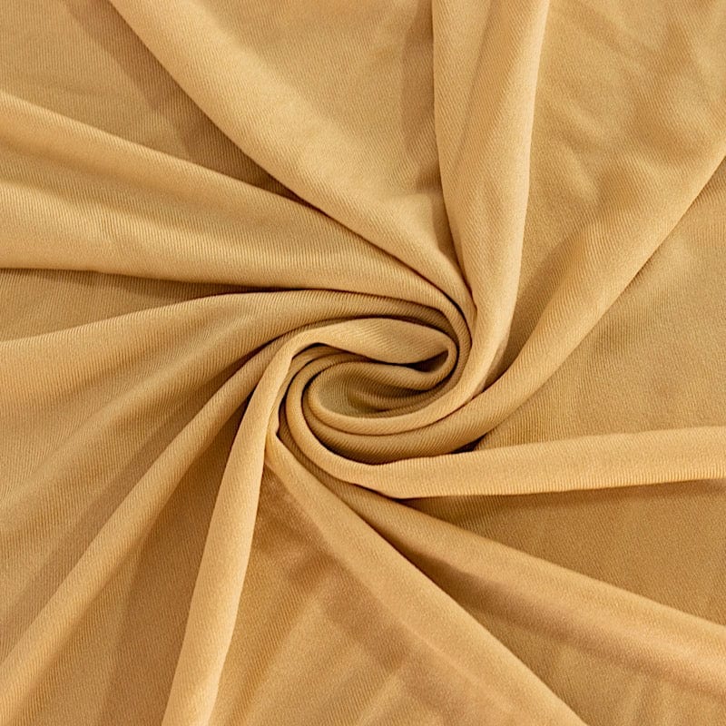 36" Elegant Spandex Cocktail Table Cover High Top Style