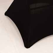 36" Elegant Spandex Cocktail Table Cover High Top Style